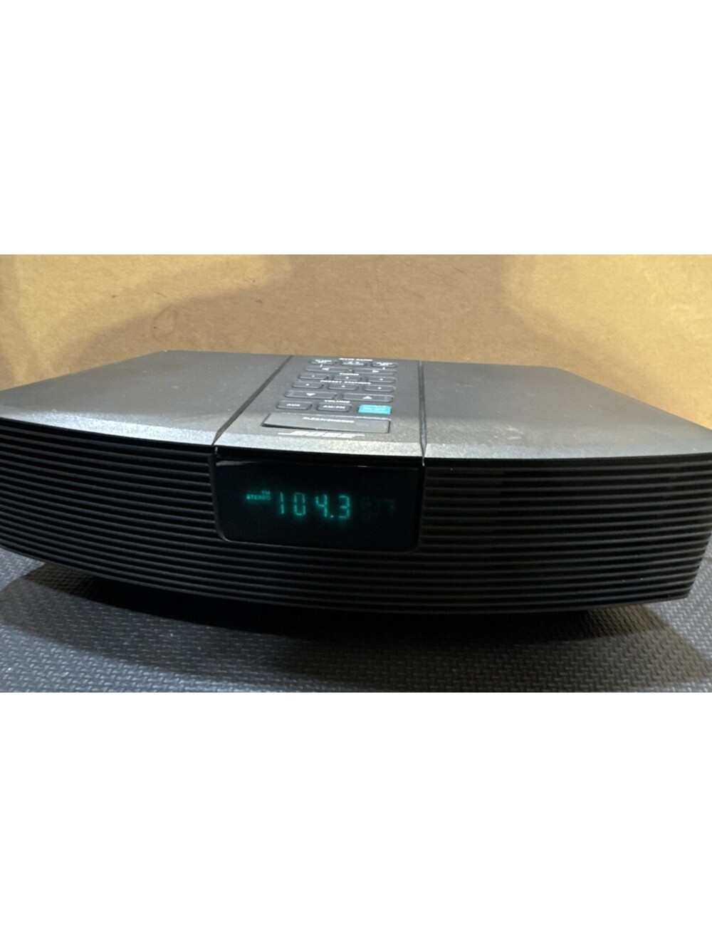 Bose Wave Radio Model AWR1-1W AM/FM Stereo Alarm Clock Graphite Grey